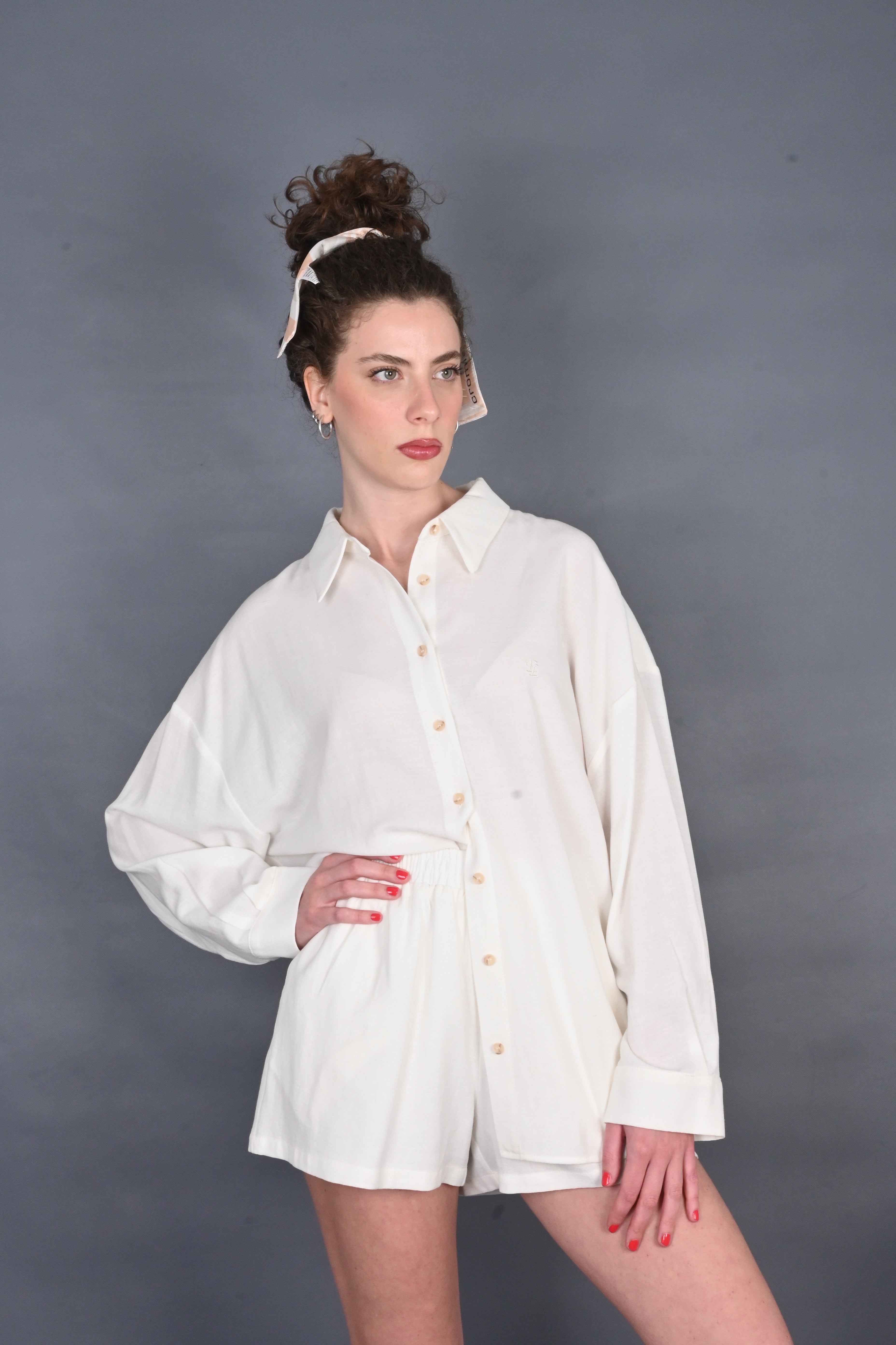 CAMICIA LINO CORDINATO