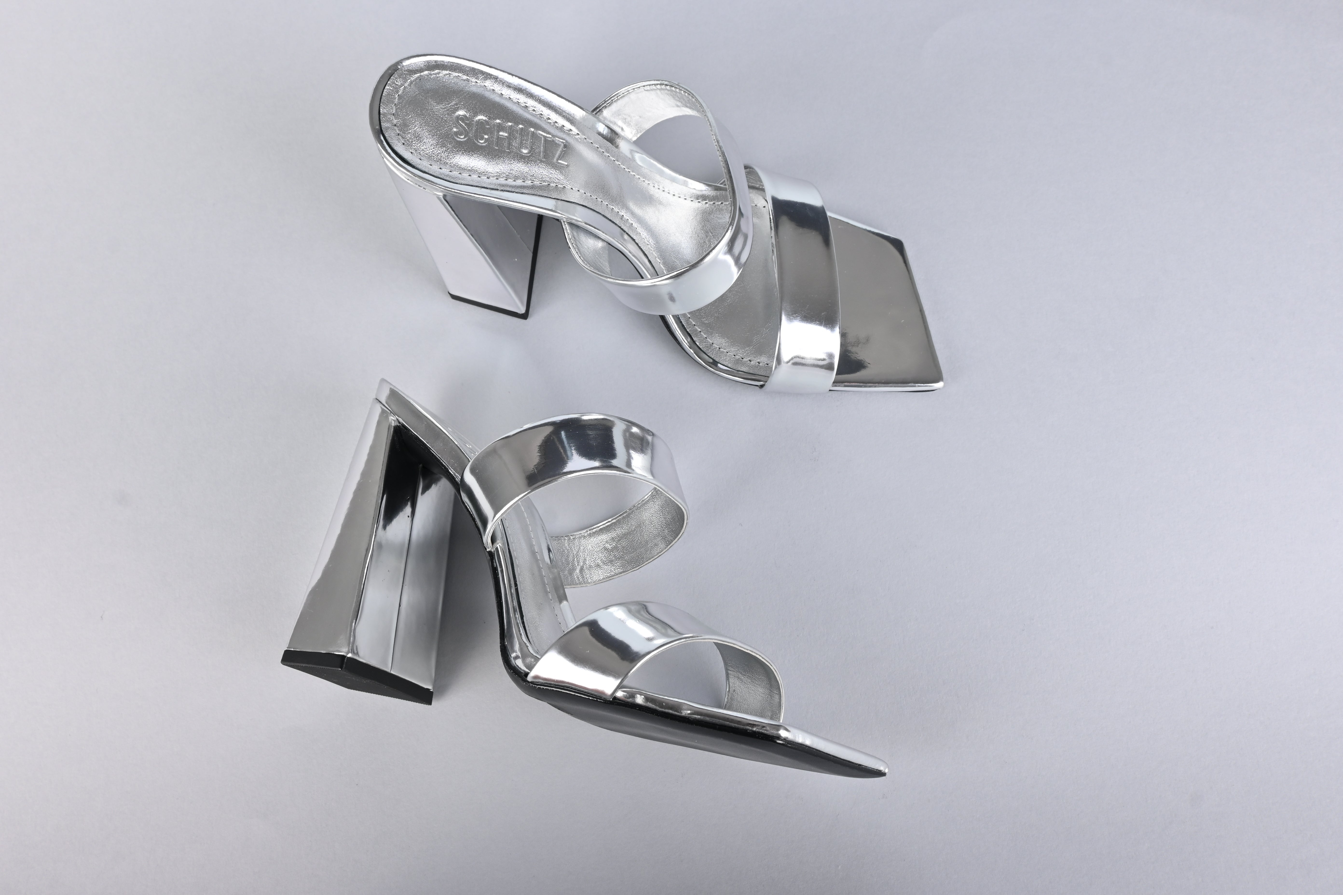 Specchio laser argento
