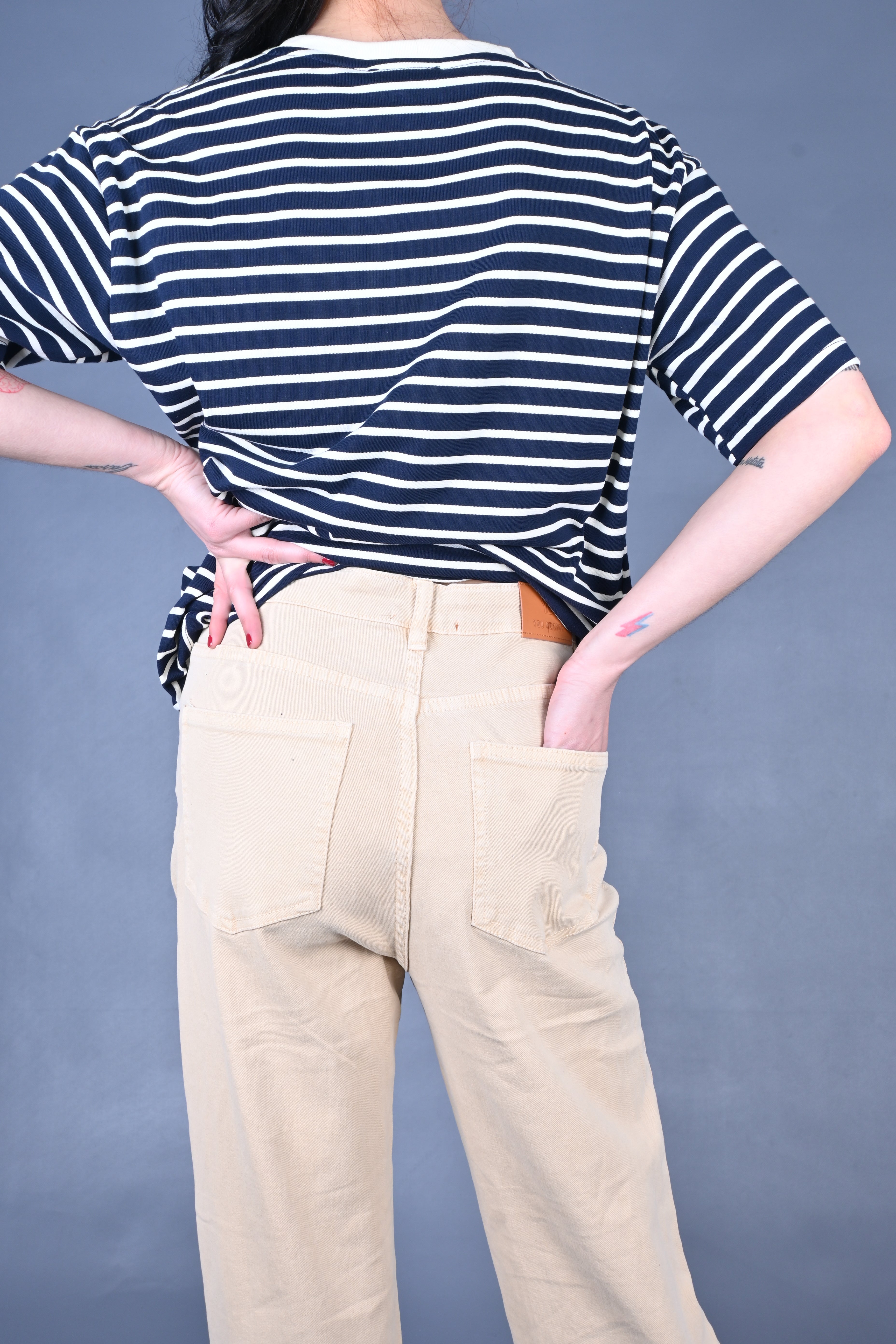 Jeans beige Palazzo JS 1383