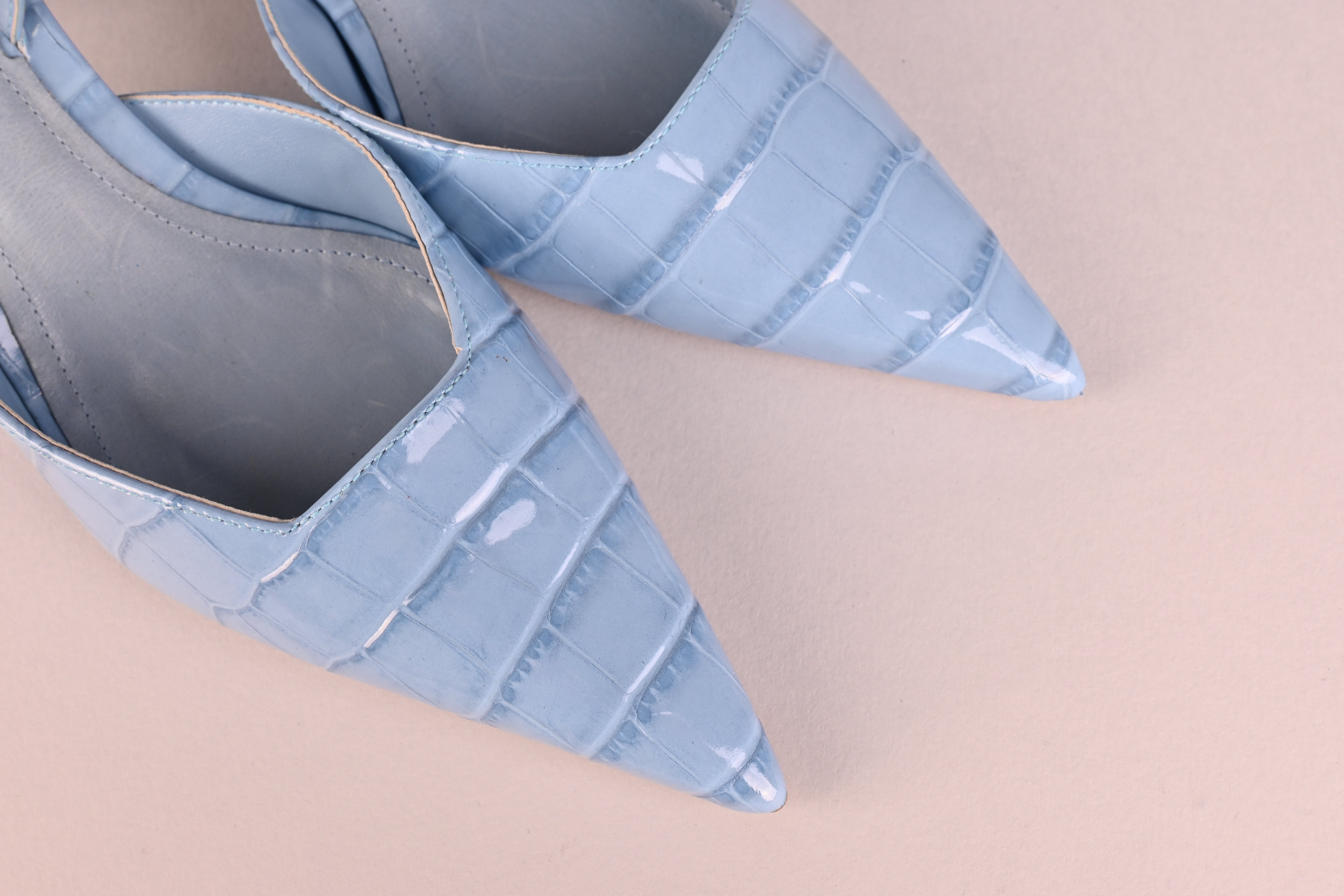 Paola mid croco riviera blu