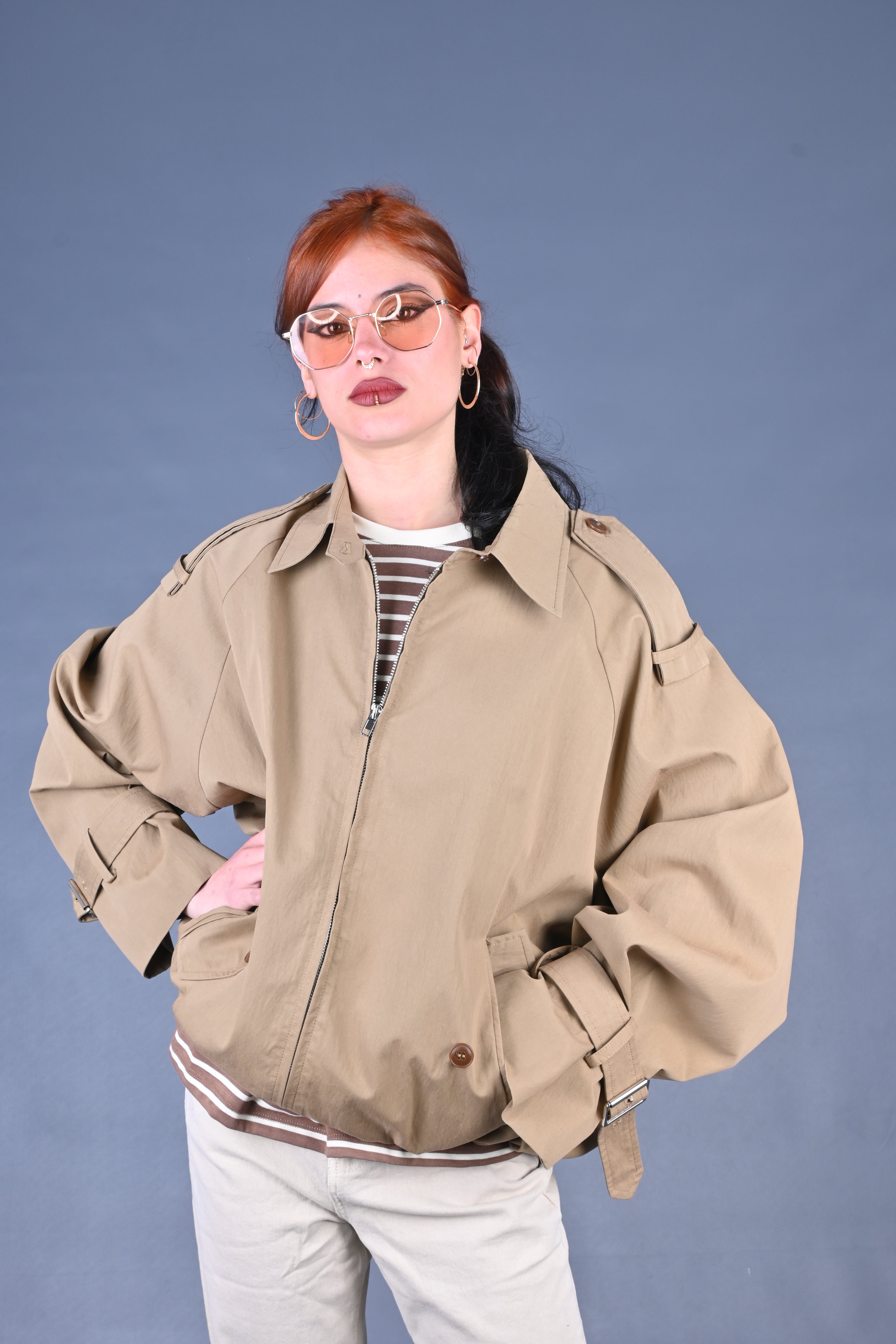 Giubbotto tabacco ES 250243