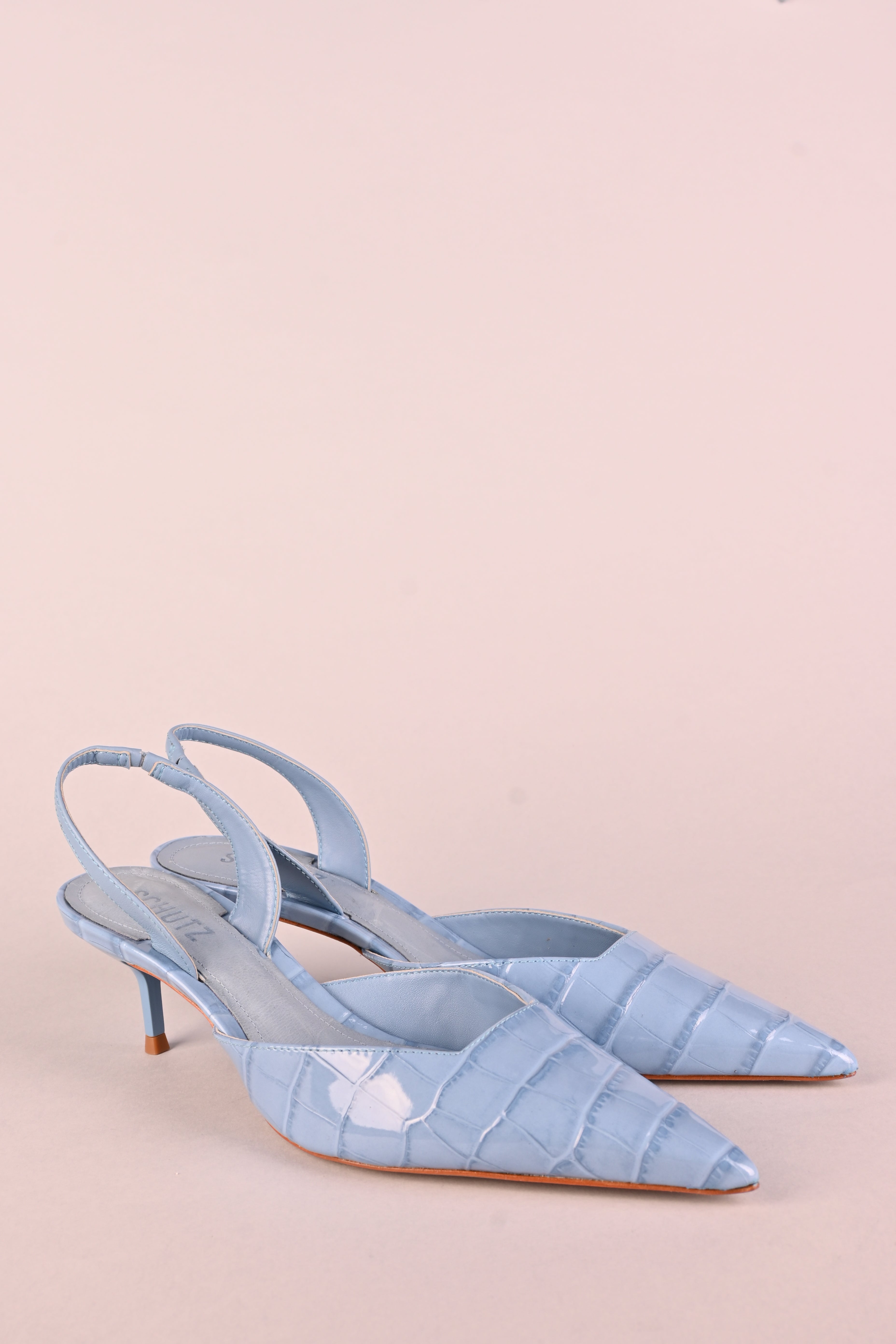 Paola mid croco riviera blu
