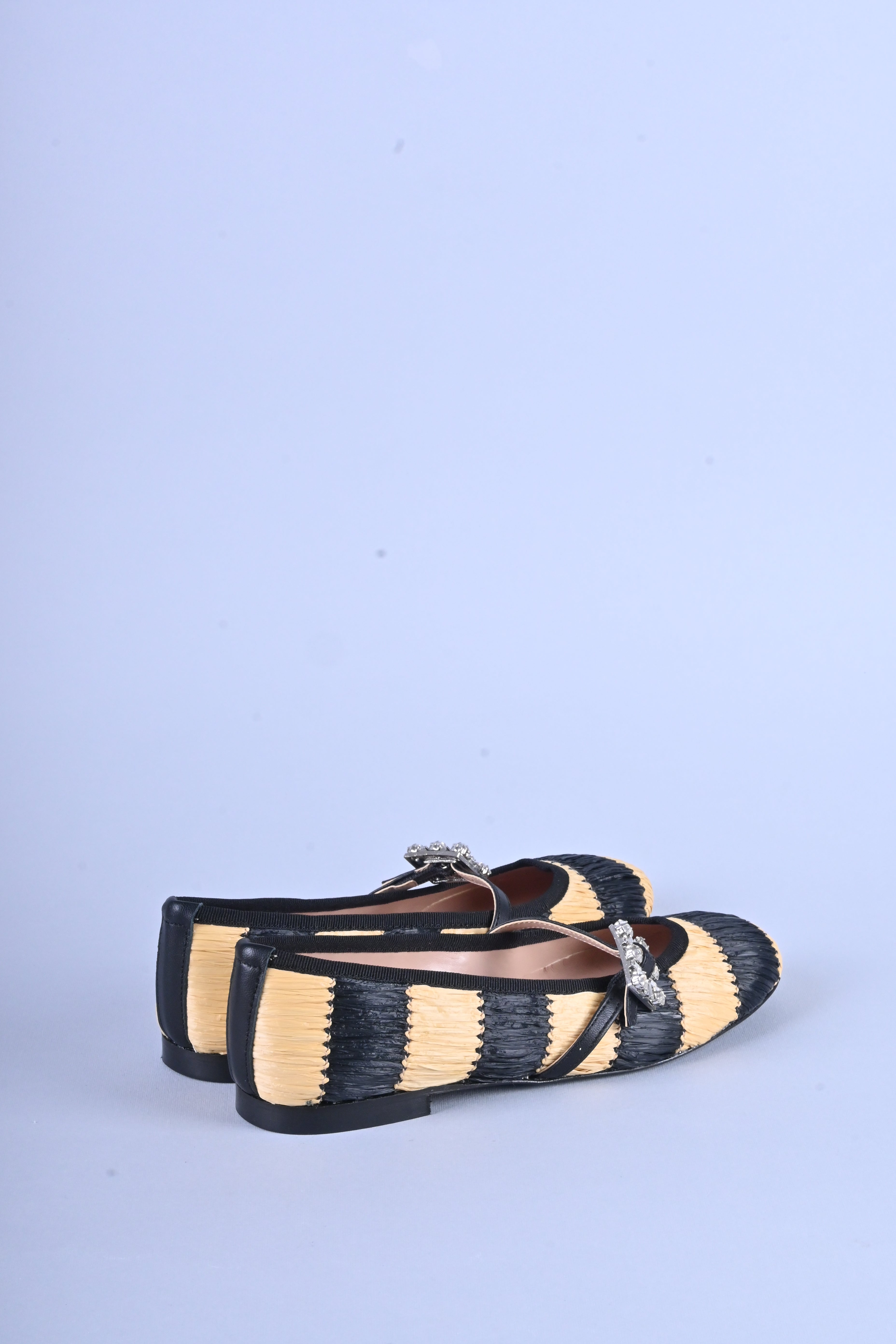 BALLERINE in rafia bicolore dv907