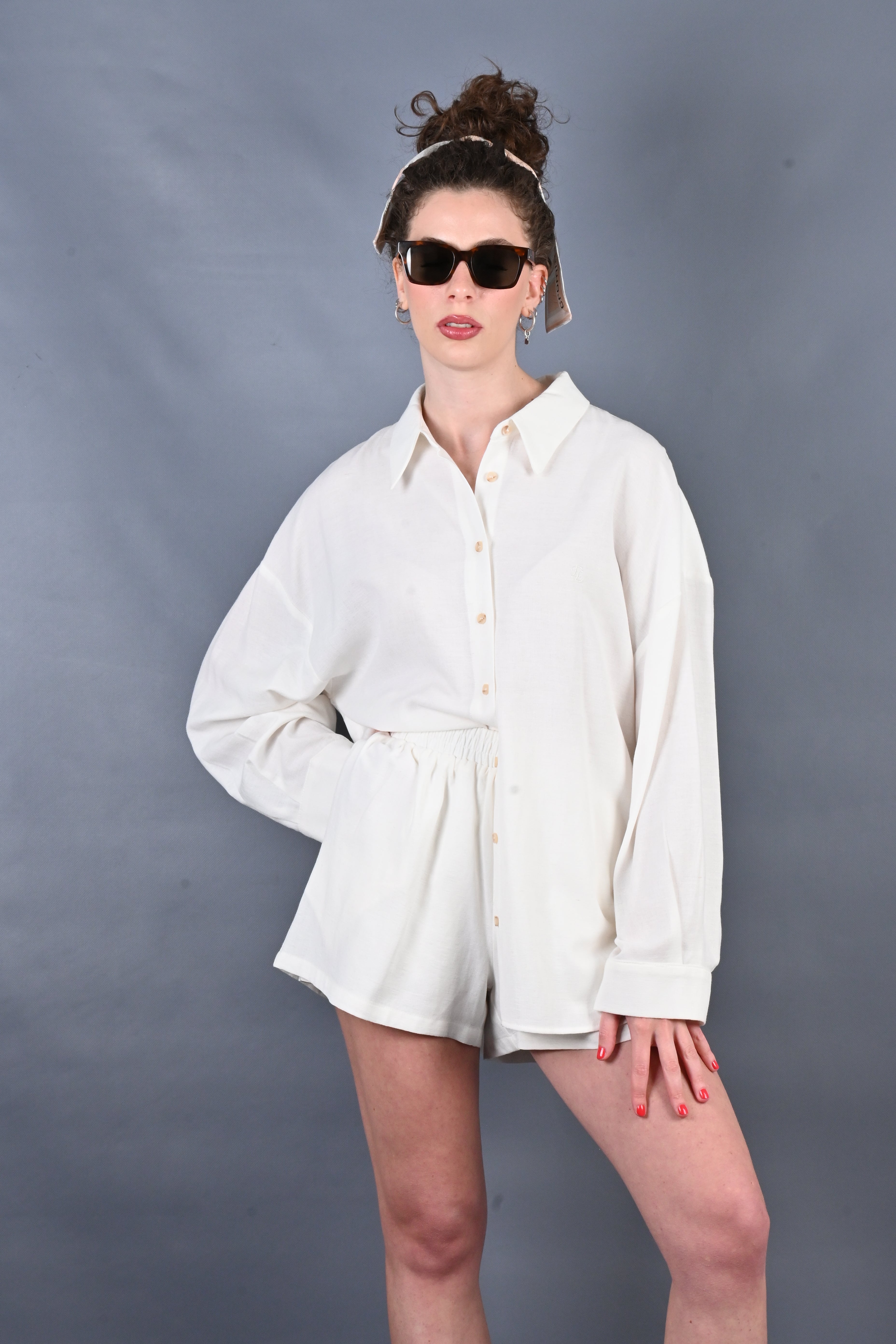 CAMICIA LINO CORDINATO